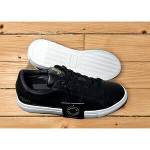 Greats Brooklyn Benlux Shoes Men's Black Leather Casual Sneakers Size 9 to 13